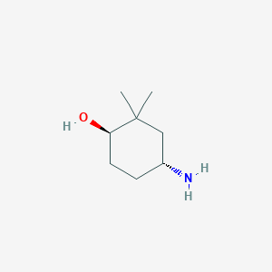 (1R,4R)-rel-4-Amino-2,2-dimethylcyclohexanol