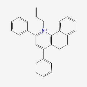 1-Allyl-2,4-diphenyl-5,6-dihydrobenzo[h]quinolin-1-ium