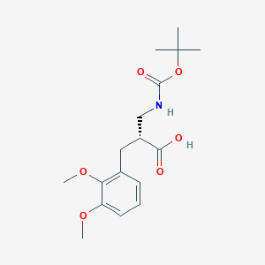 (R)-3-((tert-Butoxycarbonyl)amino)-2-(2,3-dimethoxybenzyl)propanoic acid