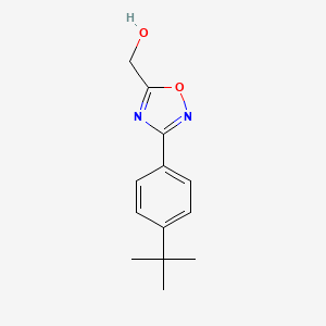 (3-(4-(tert-Butyl)phenyl)-1,2,4-oxadiazol-5-yl)methanol