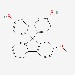 4,4'-(2-Methoxy-9H-fluorene-9,9-diyl)diphenol