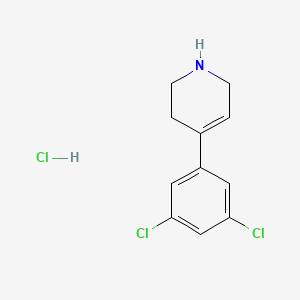 4-(3,5-Dichlorophenyl)-1,2,3,6-tetrahydropyridine hydrochloride