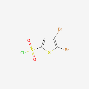 molecular formula C4HBr2ClO2S2 B1297864 4,5-Dibromothiophene-2-sulfonyl chloride CAS No. 81606-31-7