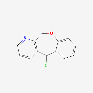 5-Chloro-5,11-dihydrobenzo[6,7]oxepino[3,4-b]pyridine