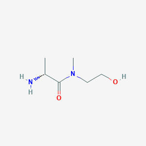 (R)-2-Amino-N-(2-hydroxyethyl)-N-methylpropanamide