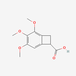 2,3,4-Trimethoxybicyclo[4.2.0]octa-1,3,5-triene-7-carboxylic acid