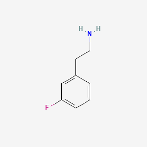 molecular formula C8H10FN B1297878 3-Fluorophenethylamine CAS No. 404-70-6