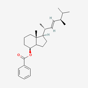 (1r,4s,7Ar)-1-[(2R,3E,5R)-5,6-dimethylhept-3-en-2-yl]-7a-methyl-octahydro-1H-inden-4-yl benzoate