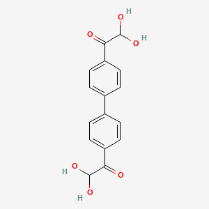 1,1'-(Biphenyl-4,4'-diyl)bis(2,2-dihydroxyethanone)