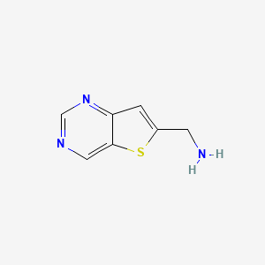 Thieno[3,2-d]pyrimidin-6-ylmethanamine