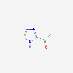 molecular formula C5H6N2O B1297883 1-(1h-Imidazol-2-yl)ethanone CAS No. 53981-69-4