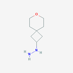 (7-Oxaspiro[3.5]nonan-2-yl)hydrazine