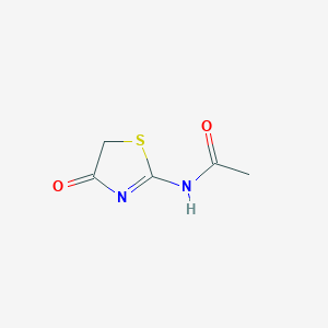 molecular formula C5H6N2O2S B1297888 N-(4-oxo-4,5-dihydrothiazol-2-yl)acetamide CAS No. 37641-15-9