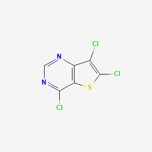 4,6,7-Trichlorothieno[3,2-d]pyrimidine