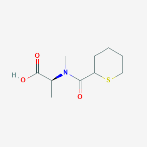 N-Methyl-N-(tetrahydro-2H-thiopyran-2-carbonyl)-L-alanine