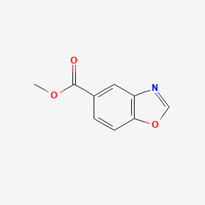 molecular formula C9H7NO3 B1297898 1,3-苯并恶唑-5-甲酸甲酯 CAS No. 924869-17-0