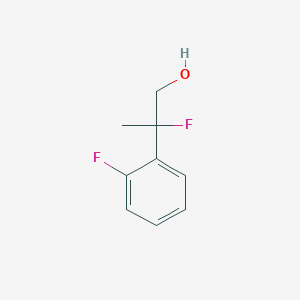 2-Fluoro-2-(2-fluorophenyl)propan-1-ol