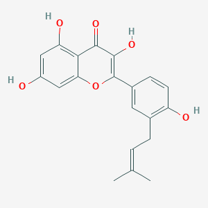 molecular formula C20H18O6 B129790 异黄酮醇 CAS No. 94805-83-1