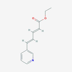 Ethyl (2E,4E)-5-(pyridin-3-yl)penta-2,4-dienoate