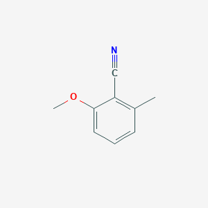 molecular formula C9H9NO B1297902 2-Methoxy-6-methylbenzonitrile CAS No. 53005-44-0