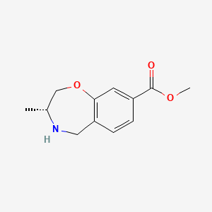 Methyl (R)-3-methyl-2,3,4,5-tetrahydrobenzo[f][1,4]oxazepine-8-carboxylate