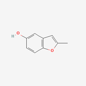 molecular formula C9H8O2 B1297904 2-甲基-1-苯并呋喃-5-醇 CAS No. 6769-56-8