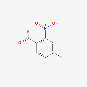 molecular formula C8H7NO3 B1297905 4-甲基-2-硝基苯甲醛 CAS No. 20357-22-6