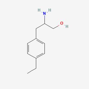 2-Amino-3-(4-ethylphenyl)propan-1-ol