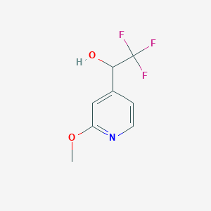 2,2,2-Trifluoro-1-(2-methoxypyridin-4-yl)ethan-1-ol