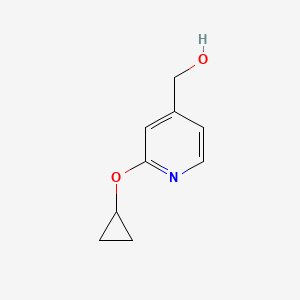 (2-Cyclopropoxypyridin-4-yl)methanol