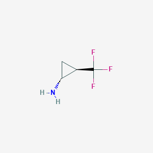 (1R,2R)-2-(Trifluoromethyl)cyclopropan-1-amine