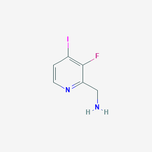 (3-Fluoro-4-iodopyridin-2-yl)methanamine