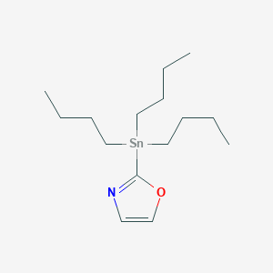 B129791 2-(Tributylstannyl)oxazole CAS No. 145214-05-7