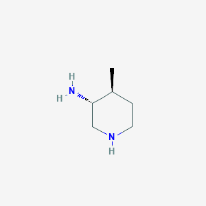 (3R,4S)-4-Methylpiperidin-3-amine