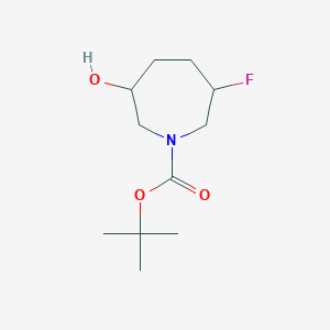 tert-Butyl 3-fluoro-6-hydroxyazepane-1-carboxylate