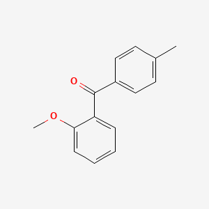 molecular formula C15H14O2 B1297916 2-甲氧基-4'-甲基苯甲酮 CAS No. 28137-36-2