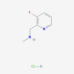 1-(3-fluoro-2-pyridyl)-N-methyl-methanamine hydrochloride