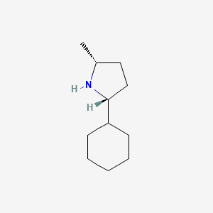 (2R,5R)-2-Cyclohexyl-5-methylpyrrolidine