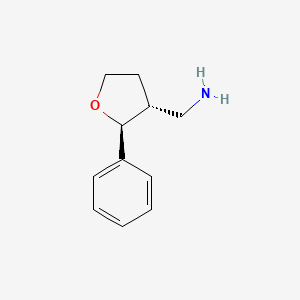 Rel-((2S,3R)-2-phenyltetrahydrofuran-3-yl)methanamine