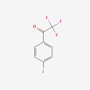 molecular formula C8H4F3IO B1297922 2,2,2-三氟-1-(4-碘苯基)乙酮 CAS No. 23516-84-9