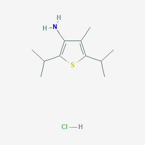 2,5-Diisopropyl-4-methylthiophen-3-amine hydrochloride