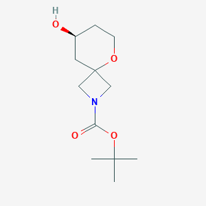 tert-Butyl (S)-8-hydroxy-5-oxa-2-azaspiro[3.5]nonane-2-carboxylate