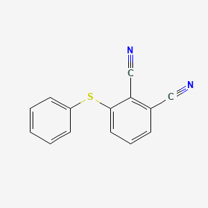 molecular formula C14H8N2S B1297928 3-(Phenylthio)phthalonitrile CAS No. 51762-68-6