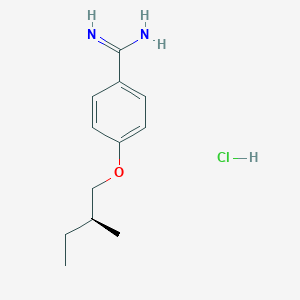 (S)-4-(2-Methylbutoxy)benzimidamide hydrochloride