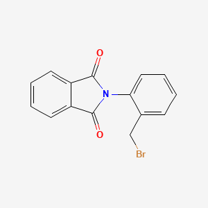 molecular formula C15H10BrNO2 B1297930 2-(2-(Bromomethyl)phenyl)isoindoline-1,3-dione CAS No. 57365-06-7