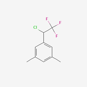 1-(1-Chloro-2,2,2-trifluoroethyl)-3,5-dimethylbenzene