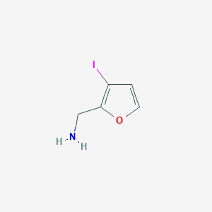 (3-Iodofuran-2-yl)methanamine