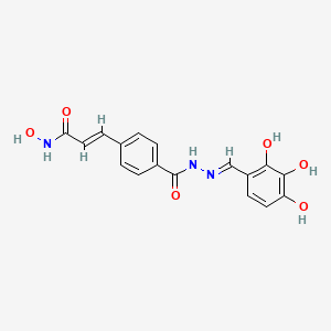 molecular formula C17H15N3O6 B12979391 Pandacostat 