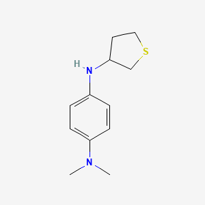 N1,N1-Dimethyl-N4-(tetrahydrothiophen-3-yl)benzene-1,4-diamine