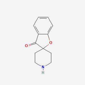 molecular formula C12H13NO2 B12979435 3h-Spiro[benzofuran-2,4'-piperidin]-3-one 